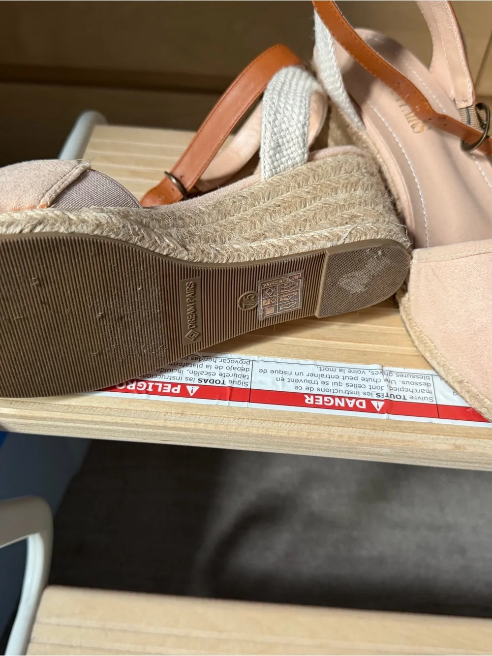 Dream Pairs soft pinkish